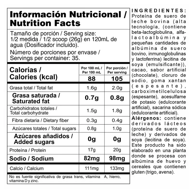 Bipro Classic Chocolate 2 LB