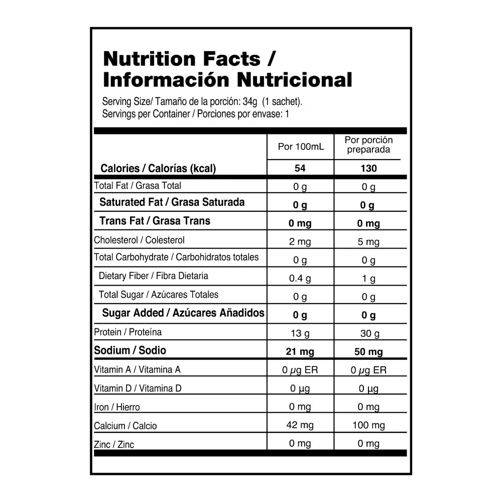 Isolate Gourmet x 15 Sachets