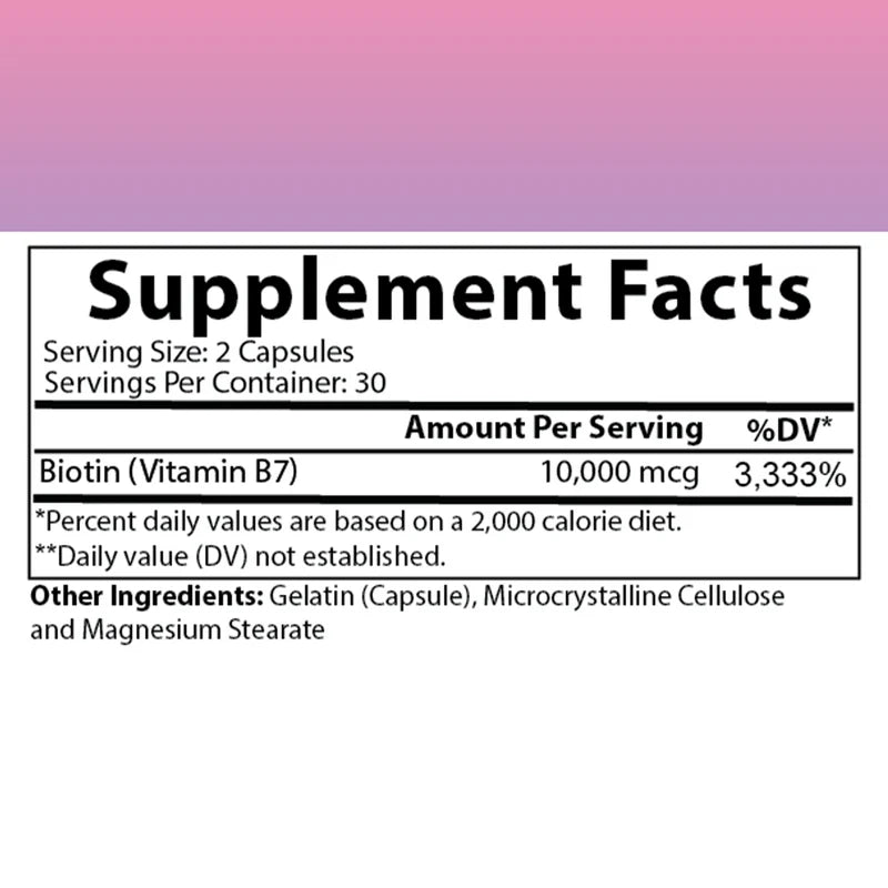 Just Pure Biotin