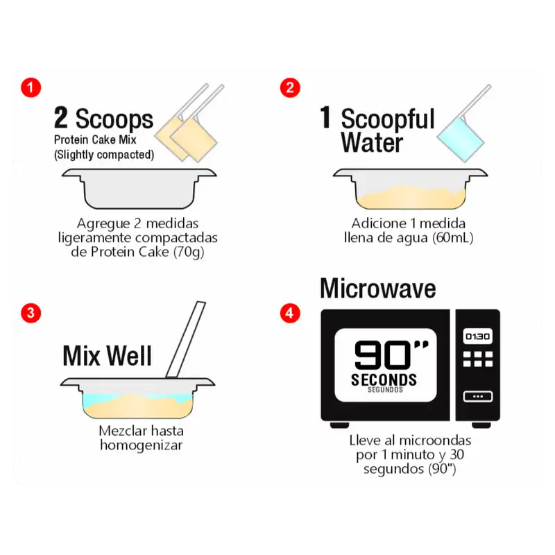 Protein Cake Vainilla