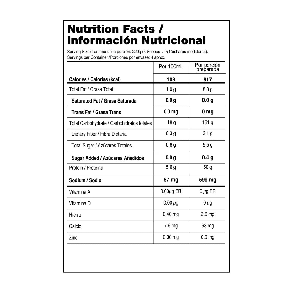 Titán Beef Mass 2 lb
