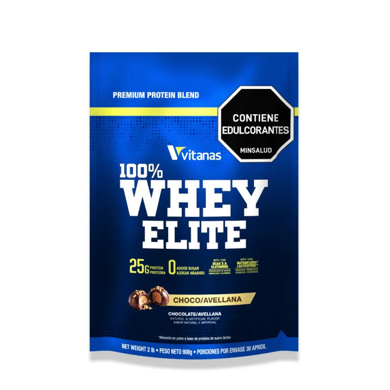 100 % Whey Elite ChocoAvellana 2 lb